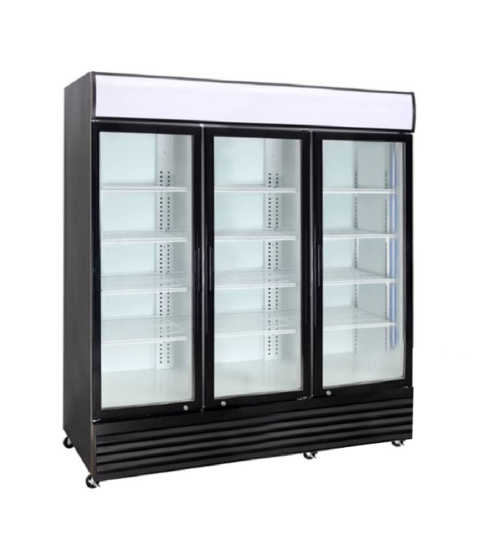 Glass Door Display Fridge - CCE1630BK