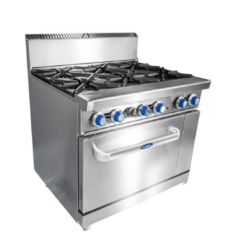 Cookrite Gas 6 Burner with Oven – AT80G6B-O