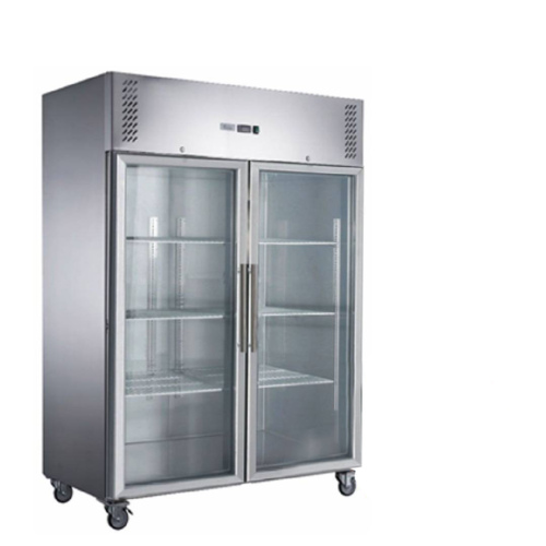 Double Glass Door Fridge